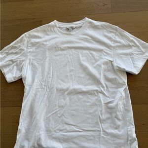 Club Monaco White Heavyweight Men's T-Shirt